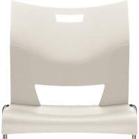 Duet Armless Training Chair, Plastic, 33-1/4" High, 350 lbs. Capacity, White Distribution Industrielle GC
