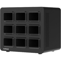 Base de poste de recharge KwikBoost EdgePower pour 9 batteries Distribution Industrielle GC