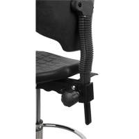 Tabouret robuste et ergonomique, Mobile, Ajustable, 39" - 48", Polyur&eacute;thane Si&egrave;ge, Noir Distribution Industrielle GC