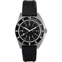 Montre Steel Navigator sur ensemble bracelet en caoutchouc noir de trois morceaux, Num&eacute;rique, &agrave; piles, 41 mm, Noir Distribution Industrielle GC