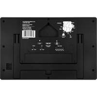 Horloge murale &agrave; r&eacute;glage et ajustement automatiques avec support, Num&eacute;rique, &agrave; piles, Noir Distribution Industrielle GC