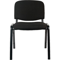 Chaises empilables, Tissu, Hauteur 32", Capacit&eacute; 250 lb, Noir Distribution Industrielle GC