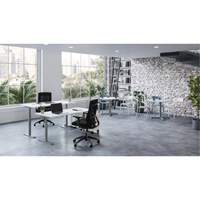 Table rectangulaire &agrave; hauteur r&eacute;glable Newland Distribution Industrielle GC