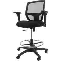 Tabouret de travail en maille, Mobile, Ajustable Hauteur, Capacit&eacute; 450 lb Distribution Industrielle GC