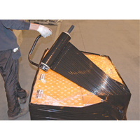 Film &eacute;tirable, Calibre 80 (20,3 microm&egrave;tres), 18" x 1000', Noir opaque Distribution Industrielle GC