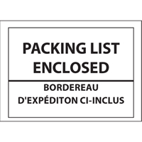 Pochettes pour bordereau d'exp&eacute;dition, 4" lo x 5" la, Style Insertion par l'arri&egrave;re Distribution Industrielle GC