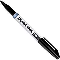 Marqueurs Dura-Ink - no 15, Noir, Pointe Fin Distribution Industrielle GC