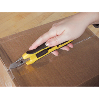 Five-Position Safety Knife, 18 mm, Silver, Rubber Handle Distribution Industrielle GC