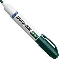 Marqueurs &agrave; essuyage &agrave; sec Dura-Ink, Vert, Pointe Ronde Distribution Industrielle GC