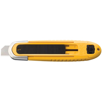 Automatic Self-Retracting Safety Knife, 15 mm, Carbon Steel, Plastic Handle Distribution Industrielle GC