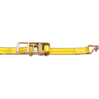 Ratchet Straps, Wire Hook, 3" W x 30' L, 5400 lbs. (2450 kg) Working Load Limit Distribution Industrielle GC