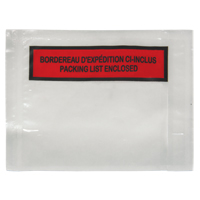 Packing List Envelope, 4-1/2" L x 5-1/2" W, Backloading Style Distribution Industrielle GC