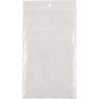 Sacs en poly, Refermable, 5" x 3", 4 mils Distribution Industrielle GC