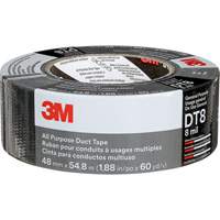 DT8 All-Purpose Duct Tape, 8 mils, Black, 48 mm (2") x 55 m (180') Distribution Industrielle GC