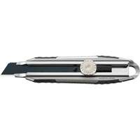 Knife with Ratchet Lock, 18 mm, Carbon Steel, Heavy-Duty, Aluminum Handle Distribution Industrielle GC