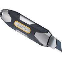 Knife with Auto-Lock, 18 mm, Carbon Steel, Heavy-Duty, Aluminum Handle Distribution Industrielle GC