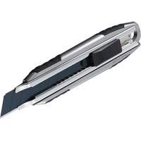 Knife with Auto-Lock, 18 mm, Carbon Steel, Heavy-Duty, Aluminum Handle Distribution Industrielle GC