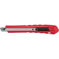 Couteau &agrave; lame cassable, 9 mm, Carbure, Prise en Caoutchouc/Polypropyl&egrave;ne Distribution Industrielle GC
