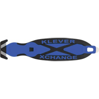 Couteau de s&eacute;curit&eacute; Klever Xchange, Lame de 1-3/8" Distribution Industrielle GC