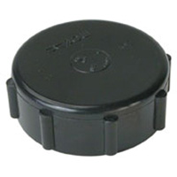 Threaded Cap, 1-1/4", Standard, Plastic Distribution Industrielle GC