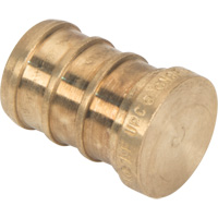 Lead-Free Pipe Plug, Pipe, 1/2" Dia., Brass Distribution Industrielle GC