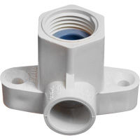 Flowguard Gold&reg; Drop Ear Elbow Fitting, Hub x FPT, CPVC, 1/2" Distribution Industrielle GC