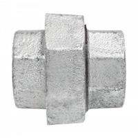 Raccord union pour tuyau, 1/8", Fer galvanis&eacute;, FPT Distribution Industrielle GC