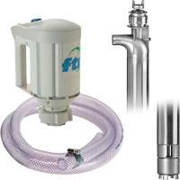 Trousse de pompe pour baril PFS-40 avec moteur M3V, Acier inoxydable Distribution Industrielle GC