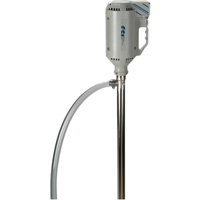 Trousse de pompe pour baril &eacute;tanche TTS-40 avec moteur M7T, Acier inoxydable Distribution Industrielle GC