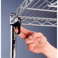 &eacute;tag&egrave;res super ajustables Super Erecta, Ensemble de Ajout, 5 Tablettes, 36" la x 86-5/8" h x 24" p Distribution Industrielle GC