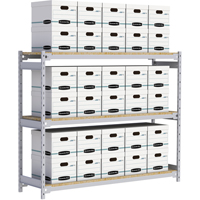&eacute;tag&egrave;re-classeur de grande largeur, Acier, 3 Tablettes, 72" la x 18" p x 60" h Distribution Industrielle GC