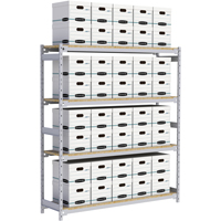 &eacute;tag&egrave;re-classeur de grande largeur, Acier, 4 Tablettes, 72" la x 18" p x 84" h Distribution Industrielle GC