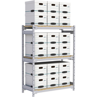 &eacute;tag&egrave;re-classeur de grande largeur, Acier, 3 Tablettes, 42" la x 18" p x 60" h Distribution Industrielle GC