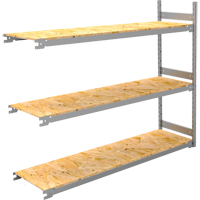 &eacute;tag&egrave;re-classeur de grande largeur, Acier, 3 Tablettes, 72" la x 18" p x 60" h, Ensemble Ajout Distribution Industrielle GC