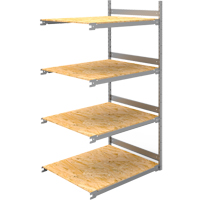 &eacute;tag&egrave;re-classeur de grande largeur, Acier, 4 Tablettes, 42" la x 32" p x 84" h, Ensemble Ajout Distribution Industrielle GC