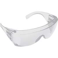 Lunettes pour visiteurs, Lentille Transparent, Anti-&eacute;gratignures/Polaris&eacute;, ANSI Z87+/R&eacute;pond ou surpasse la norme CSA Z94.3 Distribution Industrielle GC