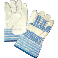 Gants doubl&eacute;s, Taille unique, Paume en Cuir fleur de vache, Doublure en Molleton de coton Distribution Industrielle GC