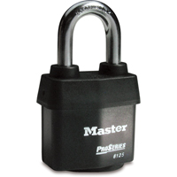 Cadenas Pro-Series Weather Tough, Noir, Cl&eacute;s diff&eacute;rentes, Acier lamin&eacute;, Largeur de 2-3/8" Distribution Industrielle GC