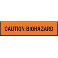 Rubans pour barricades, Anglais, 3" la x 1000' lo, 3,5 mils, Noir/orange Distribution Industrielle GC
