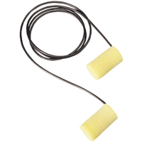 E-A-Rsoft Yellow Neons  Metal Detectable Earplugs, Corded, Large, Bulk - Polybag, 33 NRR dB Distribution Industrielle GC