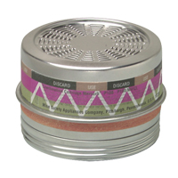 Comfo&reg; Respirator Cartridges, Gas/Vapour Cartridge, Organic Vapour/P100 Distribution Industrielle GC