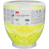 E-A-Rsoft Yellow Neons Earplugs, Bulk - Canister Distribution Industrielle GC