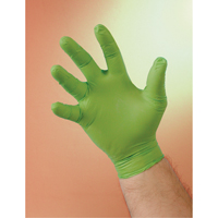Gants N-Dex, Grand, Nitrile, 4 mils, Sans poudre, Vert Distribution Industrielle GC