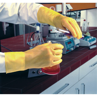 Gants Featherweight Plus, Taille Petit/7, 13" lo, Latex de caoutchouc, 17 mils Distribution Industrielle GC