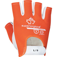 Vibrastop Half-Finger Vibration-Dampening Gloves, Size Medium, Goatskin Palm Distribution Industrielle GC