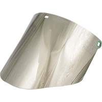 Molded Faceshield Window, Polycarbonate, Green Tint Distribution Industrielle GC