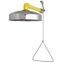 Douches d'urgence &agrave; alimentation horizontale, Montage mural Distribution Industrielle GC