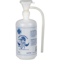 Bouteille pour douche oculaire avec coquille oculaire, Bouteille Vide, 32 oz Distribution Industrielle GC
