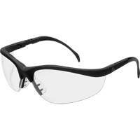 Lunettes de s&eacute;curit&eacute; Klondike, Lentille Transparent, Anti-&eacute;gratignures, R&eacute;pond ou surpasse la norme CSA Z94.3 Distribution Industrielle GC
