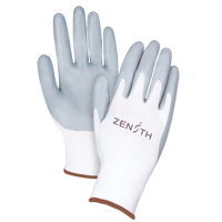 Gants l&eacute;gers enduits et respirants, 9/Grand, R&ecirc;vetement Mousse de nitrile, Calibre 13, Enveloppe en Polyester Distribution Industrielle GC
